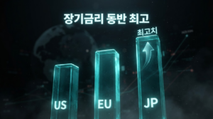 美·유럽·日 장기금리 동반 최고치, 국채 투자자 기반이 흔들리고 있다 썸네일