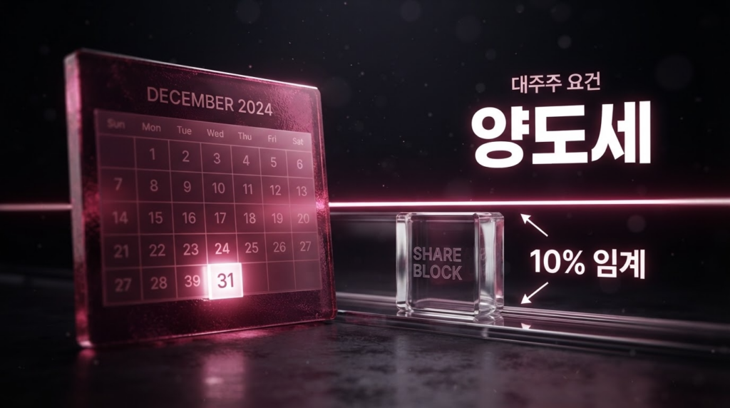 국내주식 대주주 요건, 왜 매년 12월만 되면 시끄러운가 썸네일
