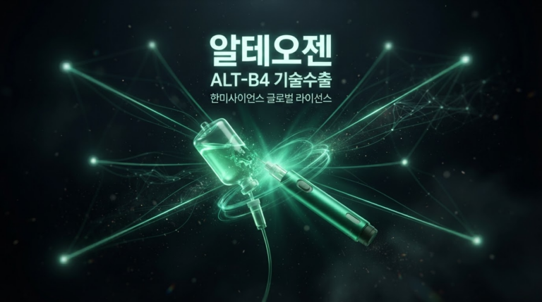 알테오젠 누적 기술수출 12조 돌파, ALT-B4가 팔리는 이유 썸네일