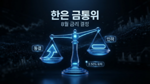 한은 금통위, 이번 주 또 올릴까 멈출까 — 두 달 연속 인상 갈림길 썸네일