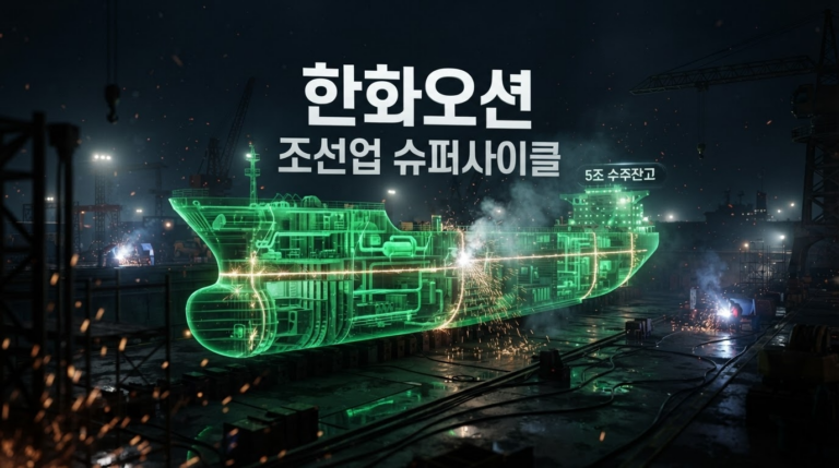한화오션 순이익 132% 급증, 조선업 슈퍼사이클의 실체 썸네일