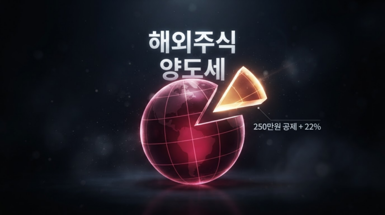 해외주식 양도소득세 완벽 정리, 250만 원 공제부터 신고까지 썸네일